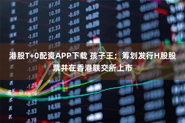 港股T+0配资APP下载 孩子王：筹划发行H股股票并在香港联交所上市